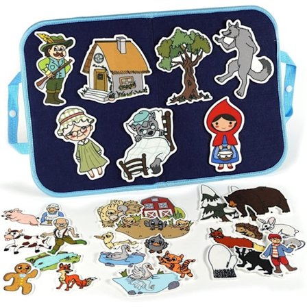 Ny Filt Lärobräda för Barn - Klä Upp & Lekbräda Leksak