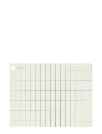 Placemat Kukei - 2 Pcs/Pack Home Textiles Kitchen Textiles Placemats Vit OYOY Living Design