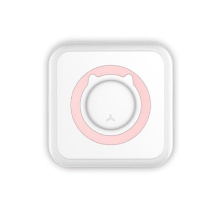 IC Bekvem mini lomme termisk Bluetooth mobiltelefon foto skriver (rosa (+5 utskrift) for å sende klistremerker)