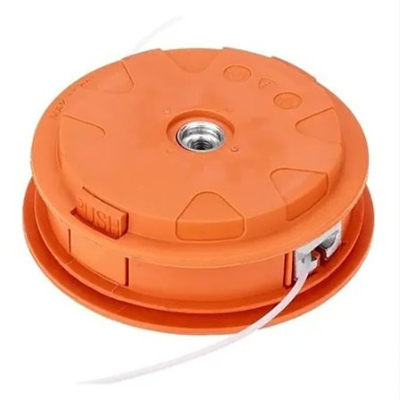 Trimmerhuvudersättning Vänsterrotation Aluminium Grästrimmerhuvud för Trädgårdsrensare