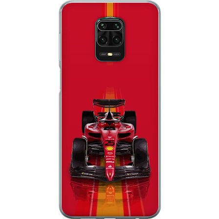 Yhteensopiva Puhelinkuori Xiaomi Xiaomi Redmi Note 9 Pro Ferrari Formula 1 -auto ikonisessa punaisessa muotoilussa urheilullisella tarkkuudella