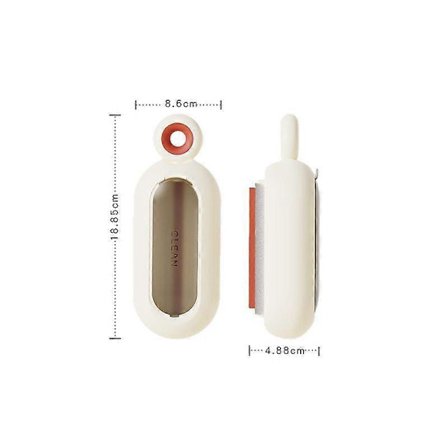 Gjenbrukbar lo-rulle for klær, magisk selvrensende fjerner for dyrehår for katter og hunder, bærbar vaskbar børste for fjerning av dyrehår for 