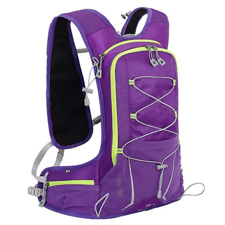 Isolerad Hydration Ryggsäck Vandringsryggsäck För Män Kvinnor Barn För Löpning Cykling (Lila)