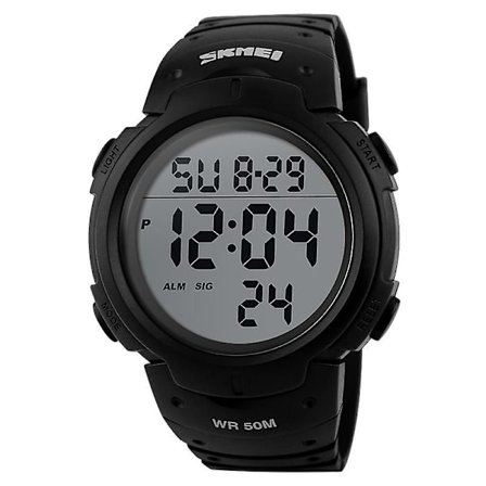 Skmei 1068 Men Vattentät Outdoor Sports Digital Watch Grön