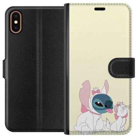 Apple iPhone X Plånboksfodral Stitch aristocats