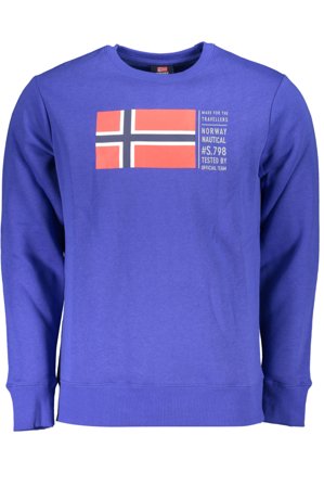 Norway 1963 Felpa Senza Zip Uomo Blu