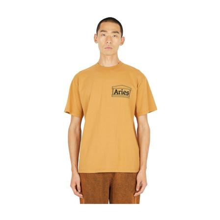 Aries T-Shirts gul, Herr, Herr, Storlek: XL