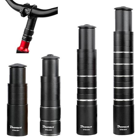 Sykkel Gaffel Stem Stigning Opp Adapter Mtb Styre Høyde 100mm Økning Forlenger Aluminium Legering Sykkel Deler Passer Dia. 28.6mm