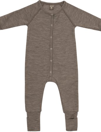 Night Suit, Nature Drop Needle, Merino Wool Beige Smallstuff