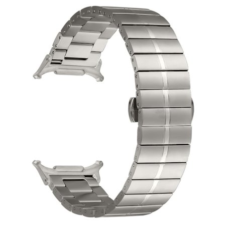 Samsung Galaxy Watch Ultra 47mm armband rostfritt stål 22mm armband - Titan