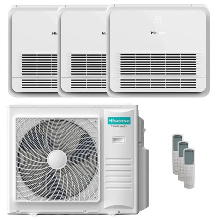 Condizionatore Hisense Console AKT trial split 12000+18000+18000 BTU inverter A++ unità esterna 10 kW