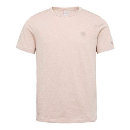 Cast Iron Short sleeve r-neck t-shirt , Roze , Heren , Maat: M