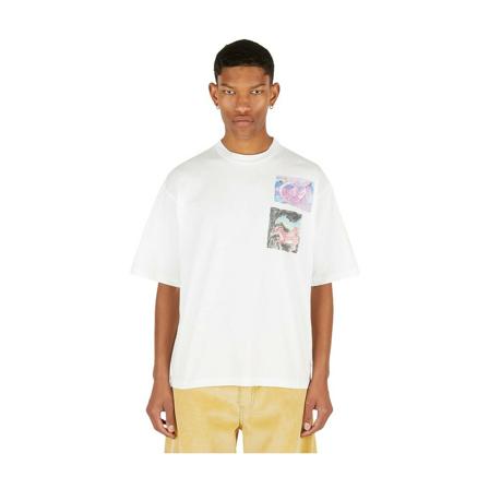 Marni T-Shirts Hvid, Herre, Størrelse: L