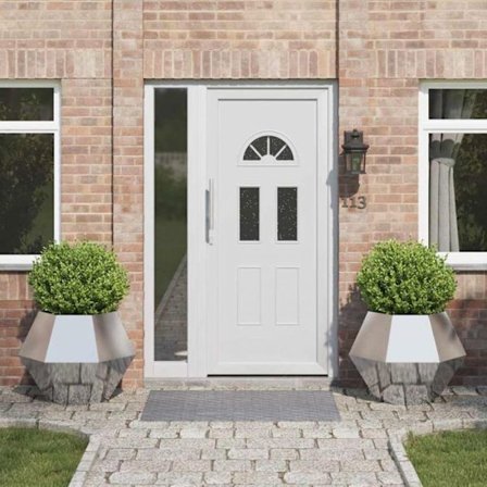 Jardinière - blomlåda Vidaxl Jardinière 2 st Silver 75 x 75 x 60 cm Rostfritt stål