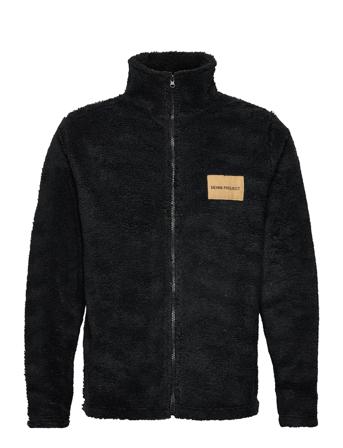 Dpteddy Zip Jacket Black Denim Project