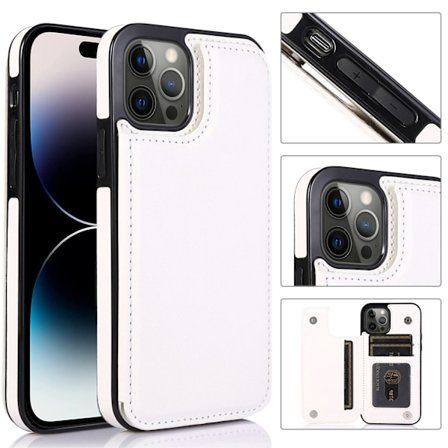 iPhone 14 Pro Max - Stilrent Skal med Korthållare