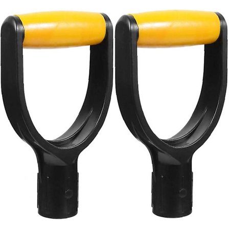 Spade D-handtag Ersättning Trädgård Gräva Rake Handtag Verktyg 2 st Trädgårdstillbehör