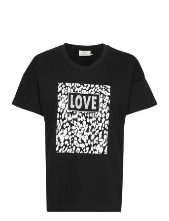 Kaleo T-Shirt Black Kaffe