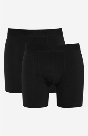 Cellbes of Sweden - Boksershorts med længere ben 2-pack i sort til herrer i størrelse 4XL