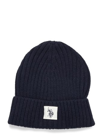 Nor Hood Uspa Uni Acc Accessories Headwear Beanies Navy U.S. Polo Assn.