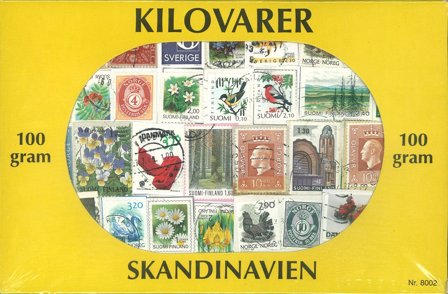 Skandinavien - Kilovare - Mix - 100 gr.