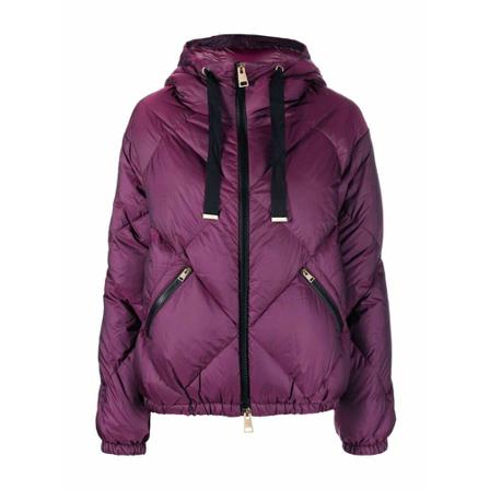 Herno, Down Jackets Paars, Dames, Maat:M