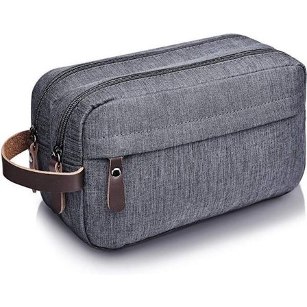 Toilet taske til mænd – Vandtæt – Grå