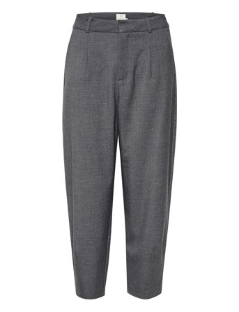 Kamerle Pants Cropped Grey Kaffe