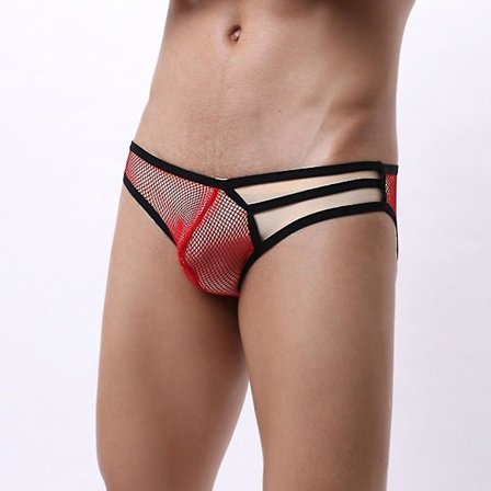 Undertøy Herre Ensfarget Nett Hastighetsåpning Supertynt Pustende Undertøy Bb12655