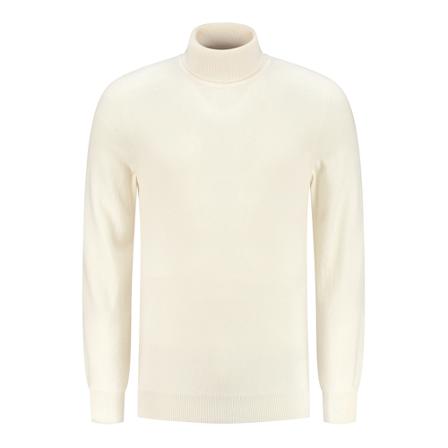 Fedeli, Turtleneck shirt Wit, Heren, Maat:L