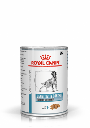 Royal Canin Veterinary Diets Dog - Derma Sensitivity Control Chicken Can våtfôr for hunder 420 g - Hund - Hundefôr & hundemat - Veterinærfôr for hund 