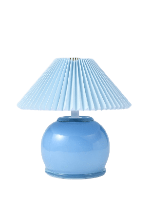 Åhléns Home Bärbar lampa med timer LILOU Belysning Blå ONESIZE