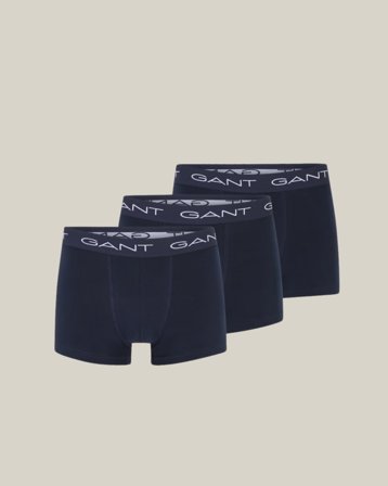 GANT TRUNK 3-PACK Blau Unterwäsche Jungen - Kids Brand Store