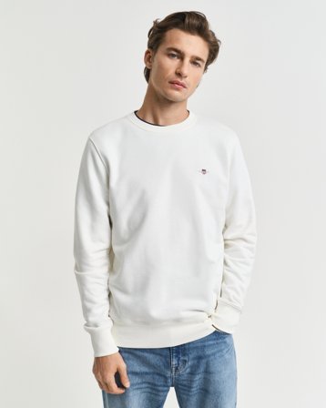 GANT Herren Rundhals-Sweatshirt (4XL) Weiß