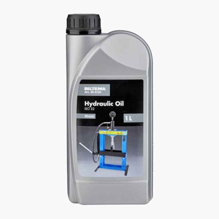 Biltema - Hydraulikkolje ISO 32 for Industribruk, 1 liter - Beskytter mot slitasje, oksidasjon og korrosjon