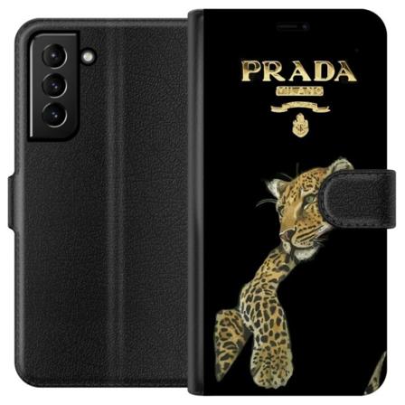 Samsung Galaxy S21+ 5G Lommeboketui Prada Leopard