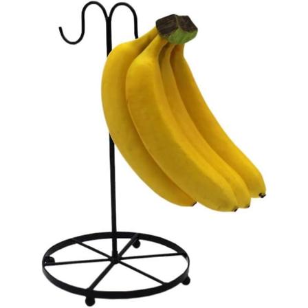 Bananholder Druestativ Frugtstativ Viser Opbevaringskrog Organizer Køkken Dagligstue Kontorpynt