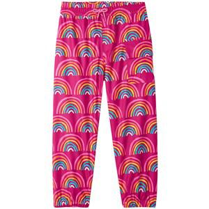 Hatley Rainy Rainbows Printed Rain Trousers Fuchsia Red 7 Years - Bottoms - 7 years - Pink