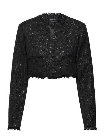 Bardot | Karoline Boucle Cropped Jacket | 40
