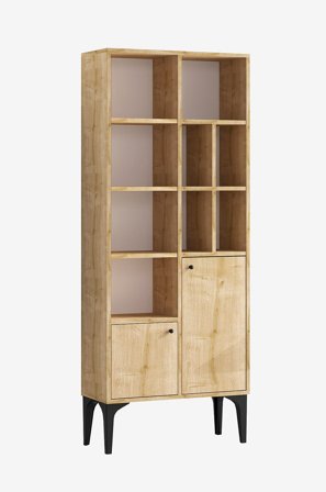 Hanah Home - Reol Castor - Brun - Bogreoler - Fra Homeroom