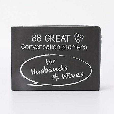 Parspil for par - 88 fantastiske samtaleemner til mænd og koner - Romantisk kortspil - Gave til par