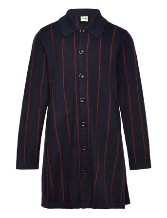 Felted Coat Outerwear Jackets & Coats Coats Navy FUB