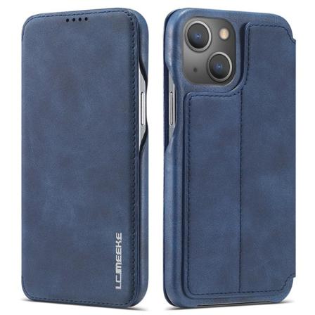 Iphone 13 - Lc.imeeke Retro Flip Fodral - Blå