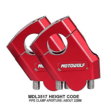 Uusi moottoripyörän 22mm 28mm ohjaustangon korotuspala Honda Ntv650 Ntv 650 Deauville 700 Varadero 125 -malleihin