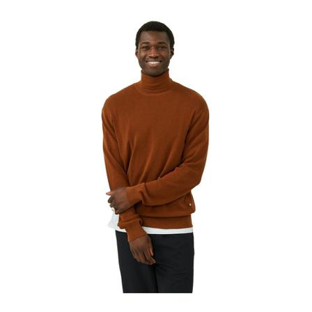 Minimum Yakob 2.0 Knit Monks Robe Brown , Bruin , Heren , Maat: XL Truien & Vesten