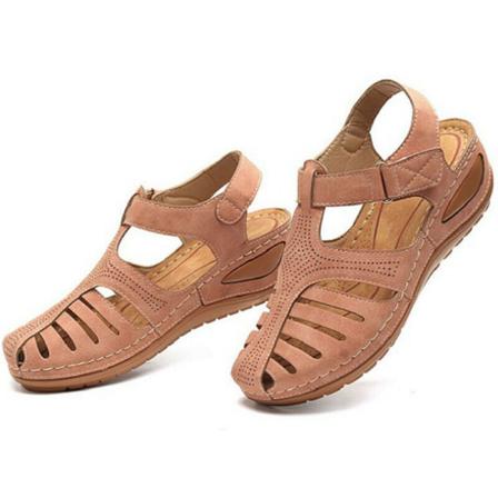 Kvinnor Ortopediska Sandaler Stängd Tå Mules Sommar Bekväma Tofflor