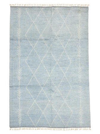 Berber Style Rug Modern (Wool, )