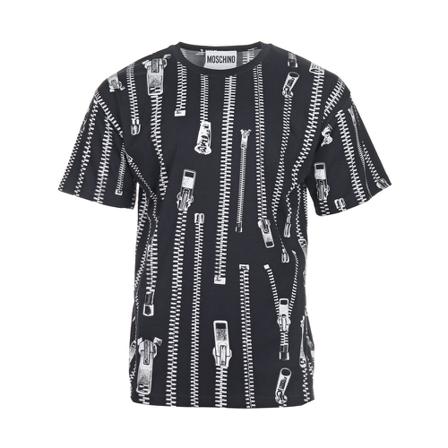 Moschino T-shirt , Zwart , Heren , Maat: S