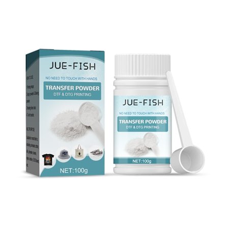 100g overføring hot melt limpulver Vaskbart trykkpulver Printing hot transfer multi-purpose hot melt limpulver mykt og slitesterkt