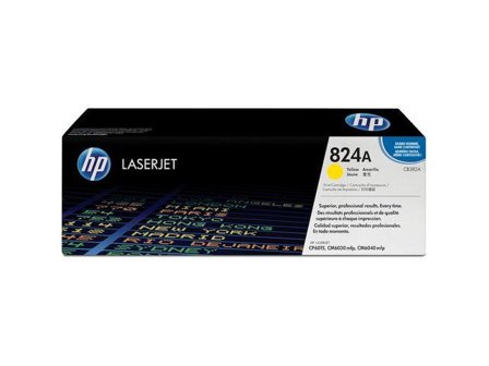 HP 824A - gul - original - LaserJet - tonerpatron (CB382A)